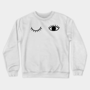 Eye wink Crewneck Sweatshirt